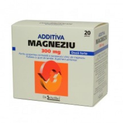 ADDITIVA Magneziu 300 mg x 20 pl
