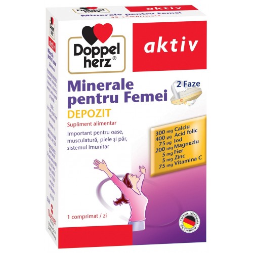 Doppelherz Minerale pentru Femei x 30cp