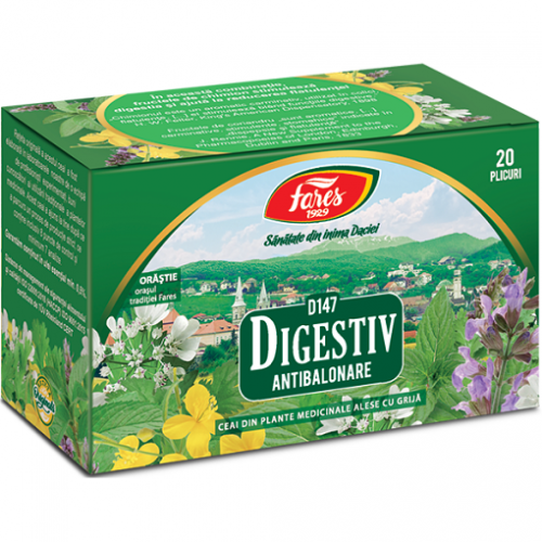Ceai Digestiv Antibalonare D147 x 20 plicuri