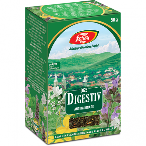 Ceai Digestiv Antibalonare D65 x 50 g