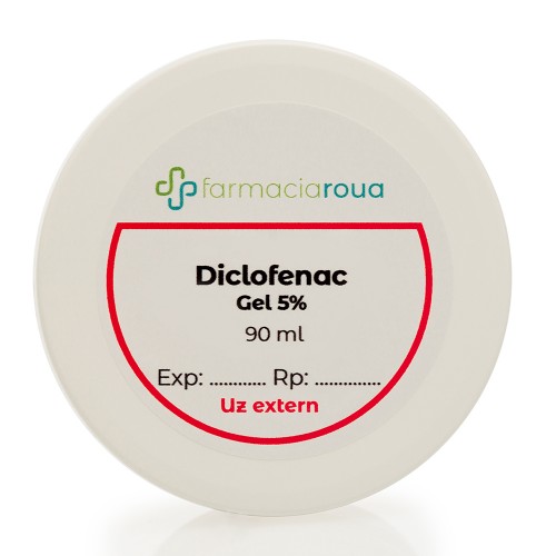 Diclofenac gel 5% x 90 ml