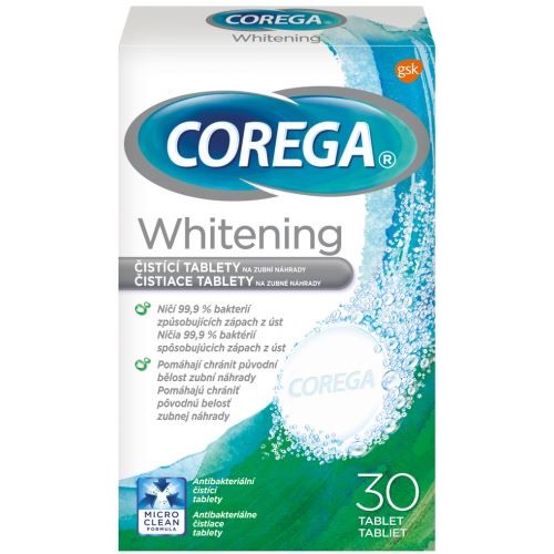 Corega Tabs Dental White x 30 tablete efervescente