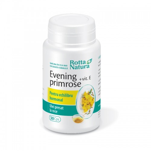 Evening Primrose + vitamina E x 30cps