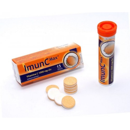ImunC MAX x 15 comprimate efervescente