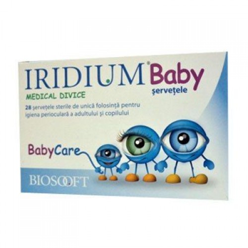 Iridium Baby servetele sterile x 28buc 