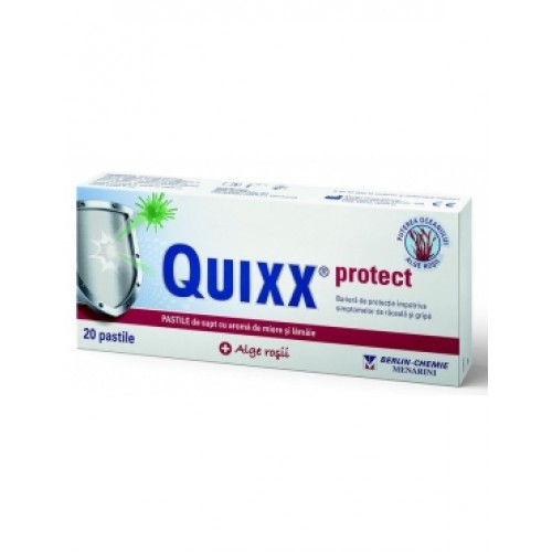 Quixx protect miere+lamaie x 20 comprimate de supt
