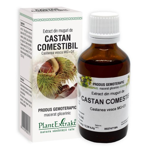 Extract din muguri de CASTAN COMESTIBIL MG=D1 (50 ml)