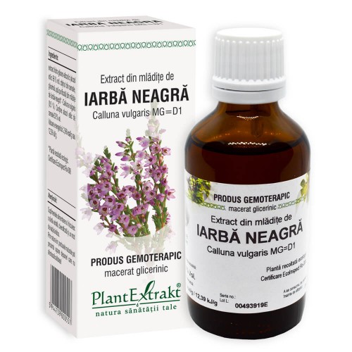 Extract din mladite de IARBA NEAGRA MG=D1 (50 ml)