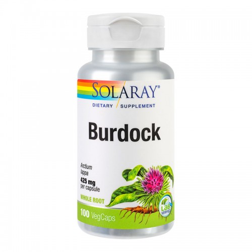 SECOM Burdock (Brusture) 425 mg x 100 capsule vegetale 