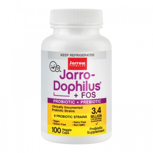 SECOM Jarro-Dophilus®+FOS x 100 capsule vegetale