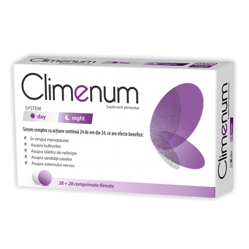 ZDROVIT Climenum Day&Night - Cutie cu 28 comprimate Climenum Day + 28 comprimate Climenum Night