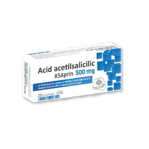 ASAprin 500 mg x 20 comprimate