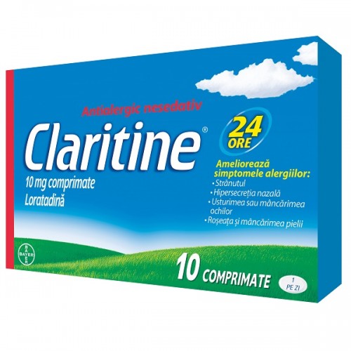 Claritine 10 mg x 10 comprimate