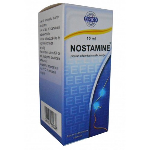 Nostamine - solutie oftalmologica  x 10ml
