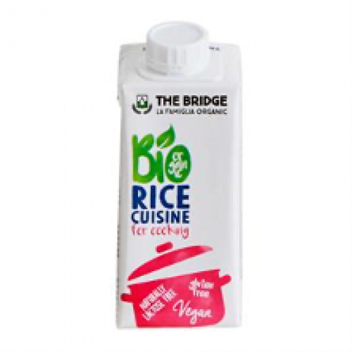 THE BRIDGE – Bio crema vegetala  din orez, pentru gatit 200 ml