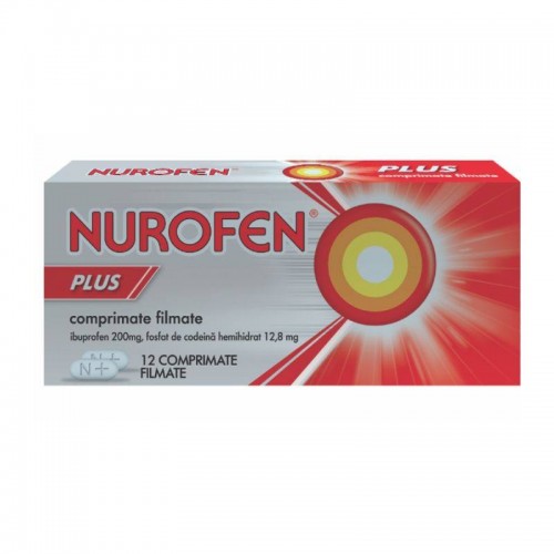 Nurofen Plus x 12 comprimate filmate