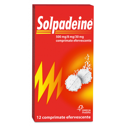 Solpadeine x 12 comprimate efervescente